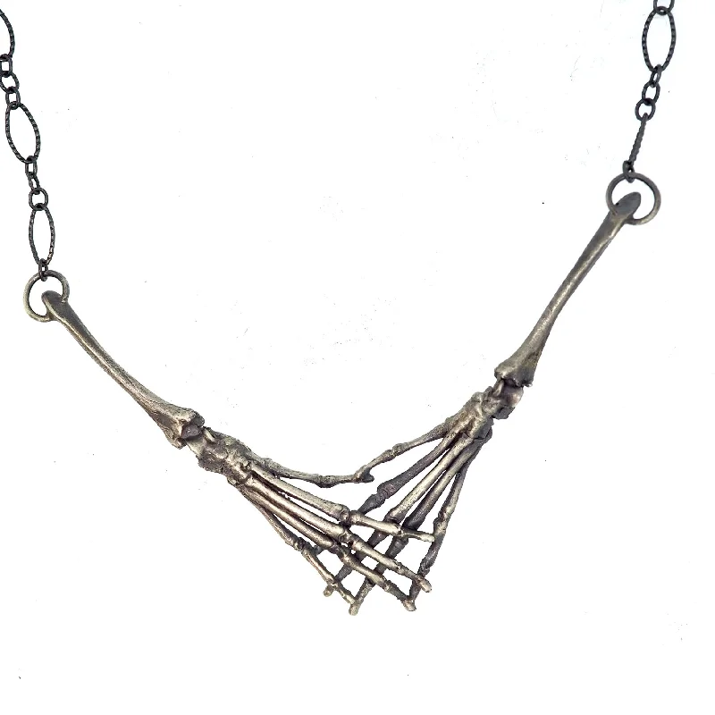 bridal necklaces for women -Skeletal necklace