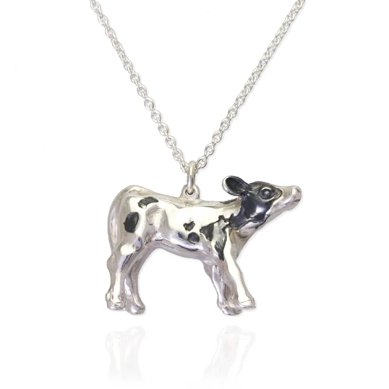 sparkling necklaces for women -Cow Necklace