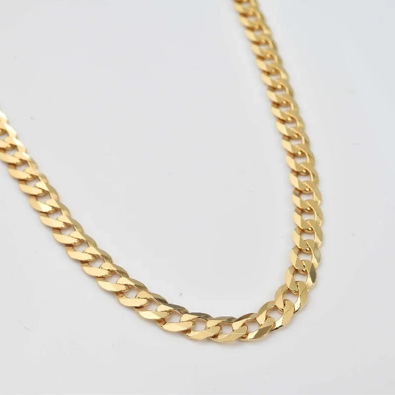 anniversary necklaces for women -Radiance Curb Necklace