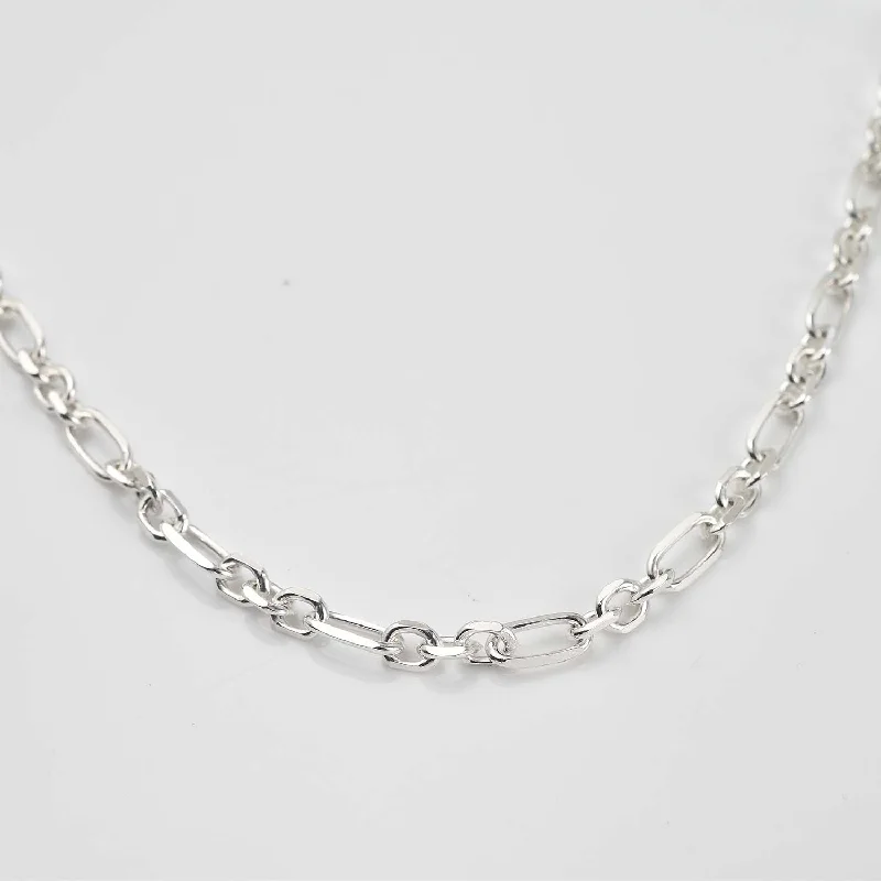 elegant pearl necklaces for brides -Brilliant Oval Belcher Chain