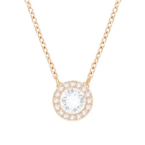 luxury chain necklaces for women -Swarovski Angelic Rose Gold Size 16 Inches Pendant Necklace 5367855