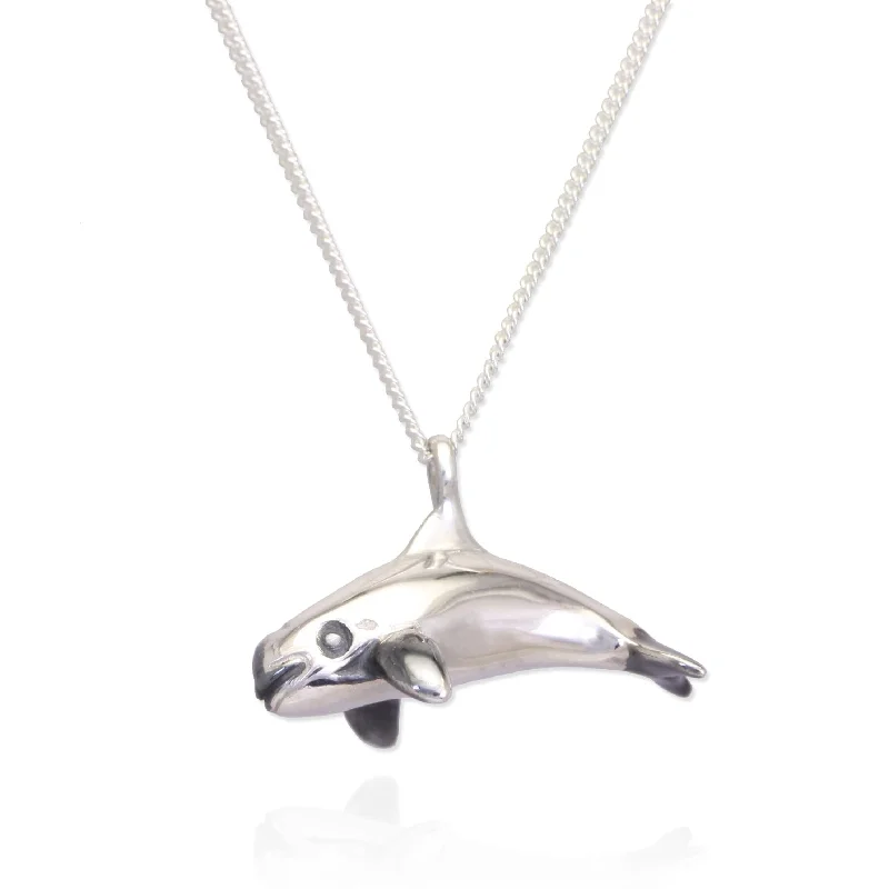 chunky necklaces for women -Vaquita Porpoise Necklace