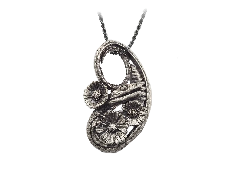 delicate necklaces for women -Serpent in ecstasy necklace preorder