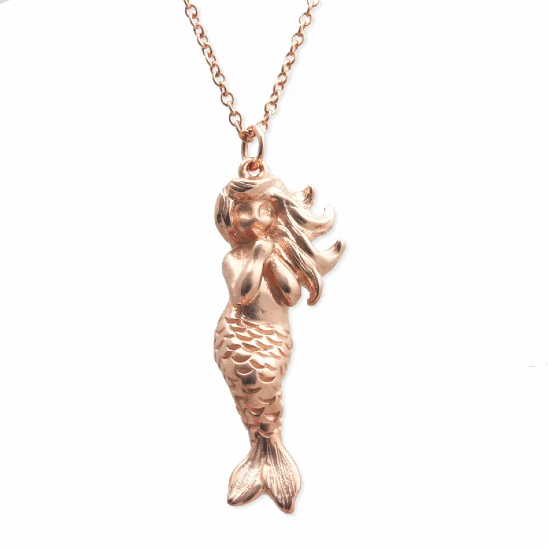 wedding necklaces for women -Mermaid Pendant