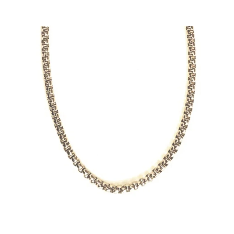 luxurious necklaces for women -Bulk Round box Chain Necklace