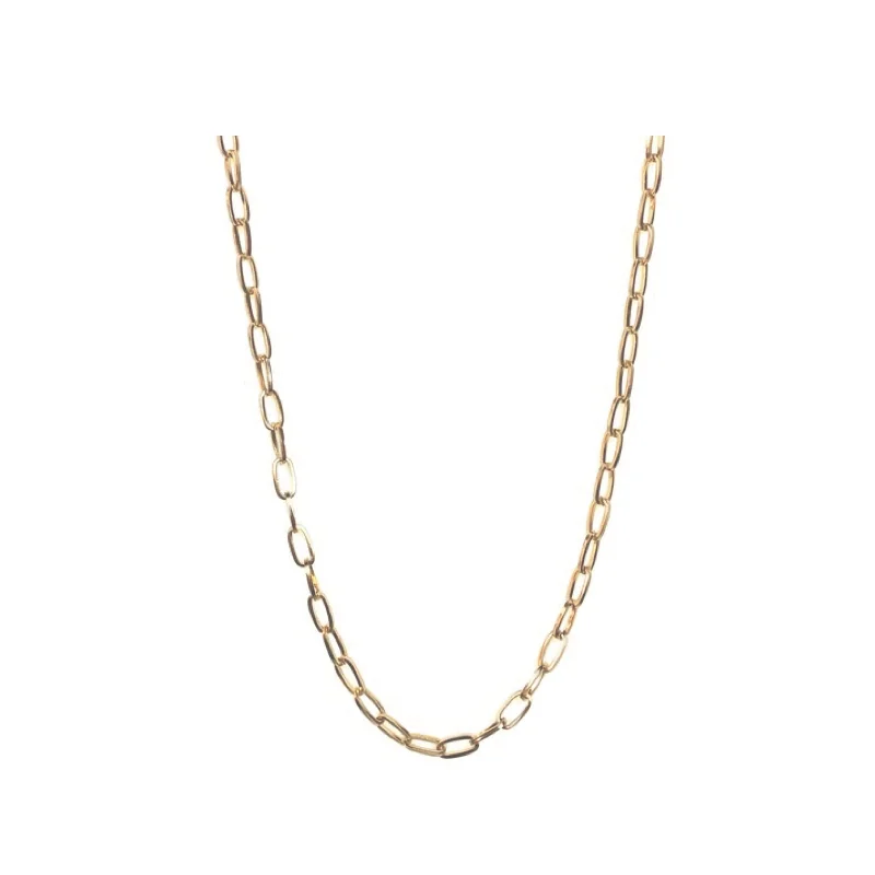 classic gold necklaces for women -Fire Chain Necklace