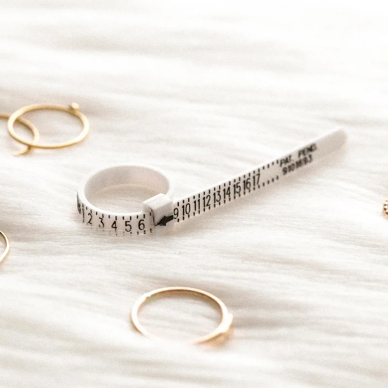 classic wedding rings for women -FREE Ring Sizer