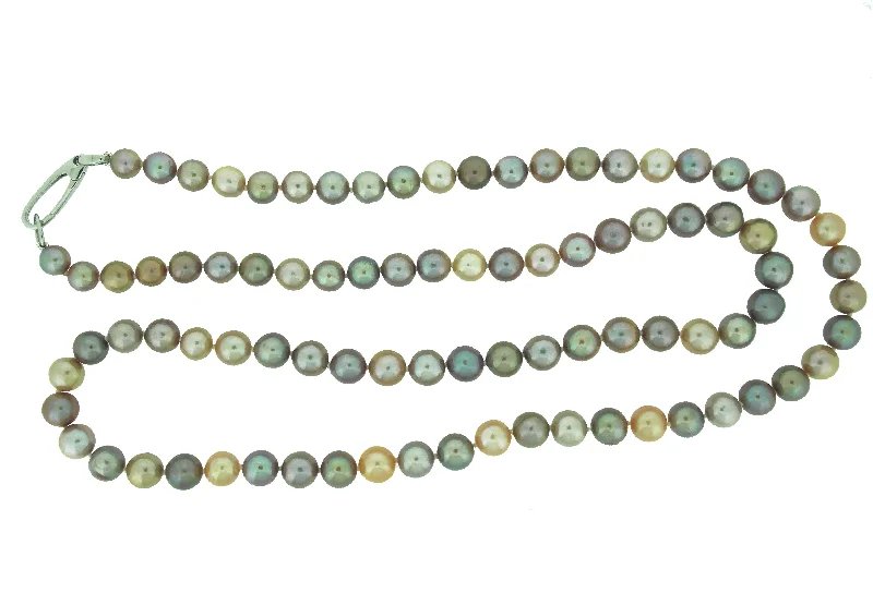 chunky necklaces for women -Beautiful Yangtze Pearl Strand