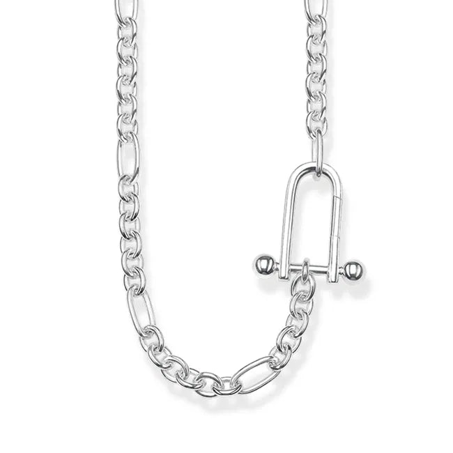 zodiac necklaces for women -Thomas Sabo Silver Iconic Necklace  KE1809-637-21-L55v