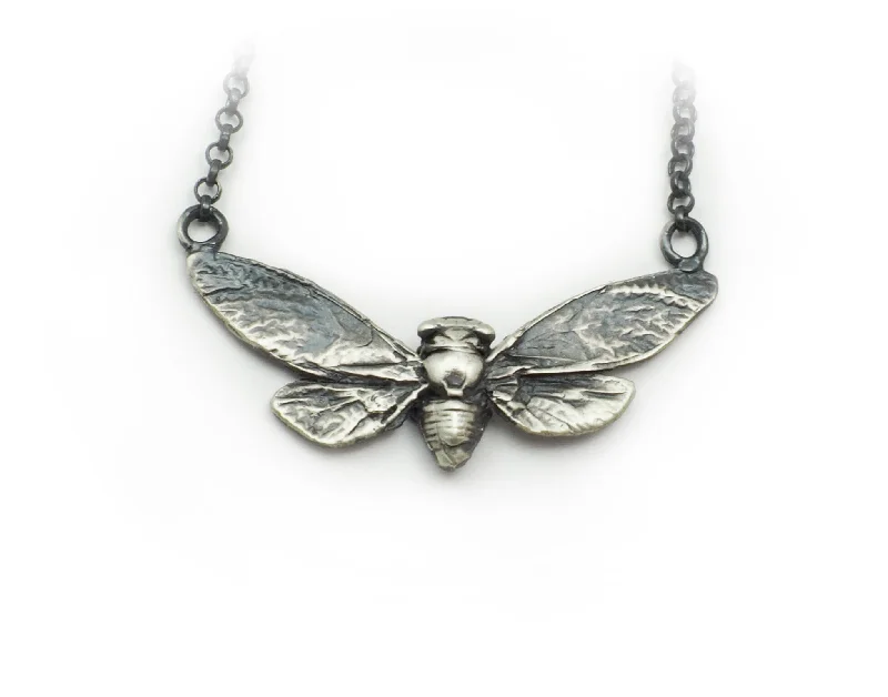 diamond necklaces for women -Cicada necklace