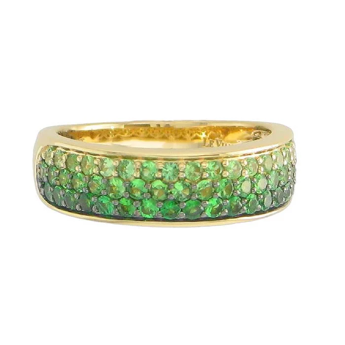 classic diamond rings -Le Vian Ring featuring Tsavorite Garnet Ombré in 14K Yellow Gold