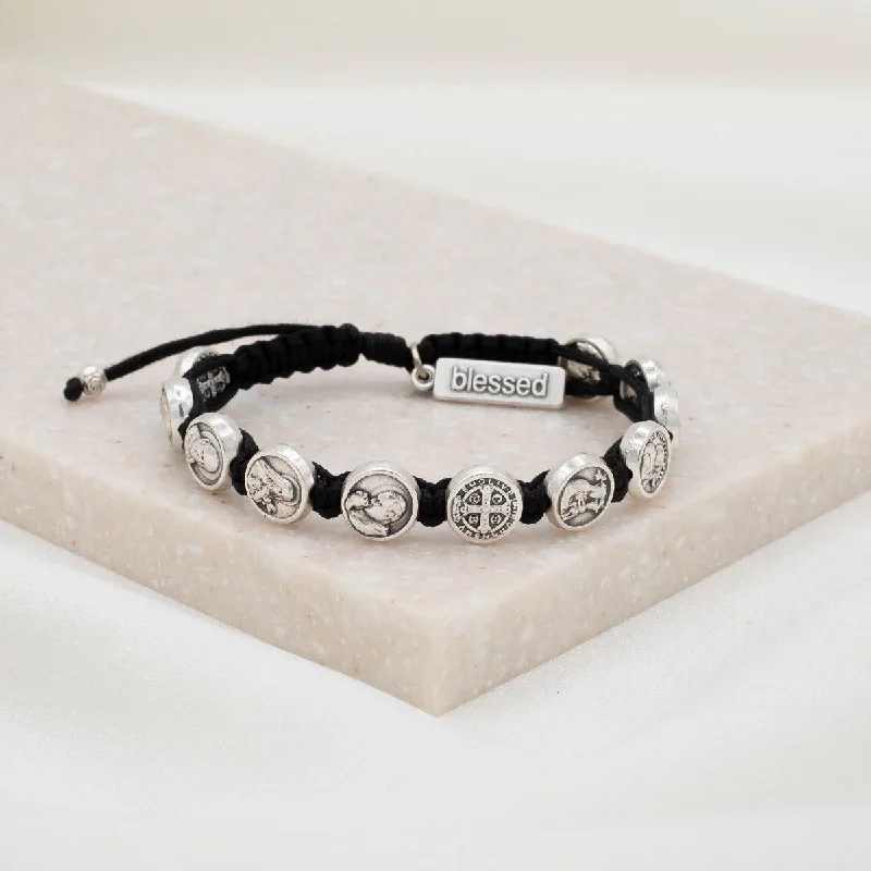 birthstone bracelets for women -Saints & Heroes All Saints Bracelet