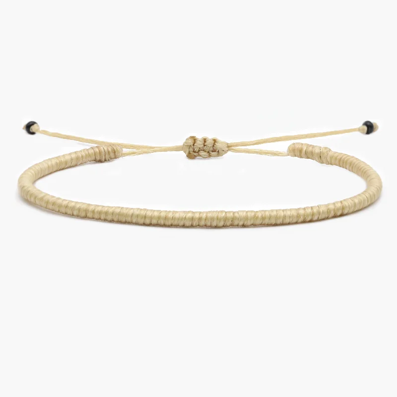 infinity bracelets for women -Braided Cape Town Bracelet (Nude)