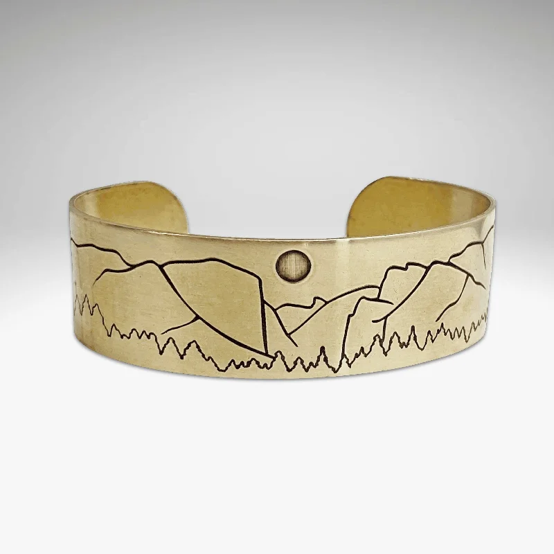 classic bangles for women -Yosemite Cuff Bracelet