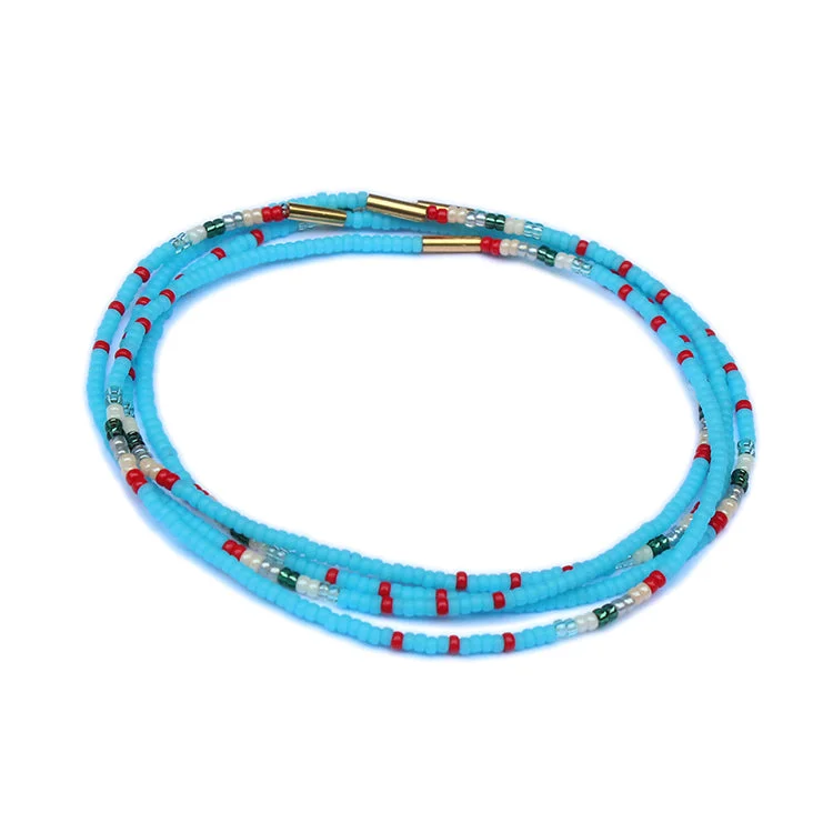 gold charm bracelets for women -Omni Bracelets - Set 4 - Turquoise