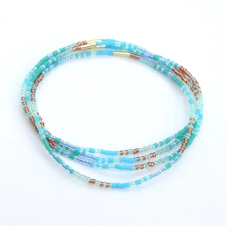 charm bracelets for women -Shimmer Bracelets / Turquoise